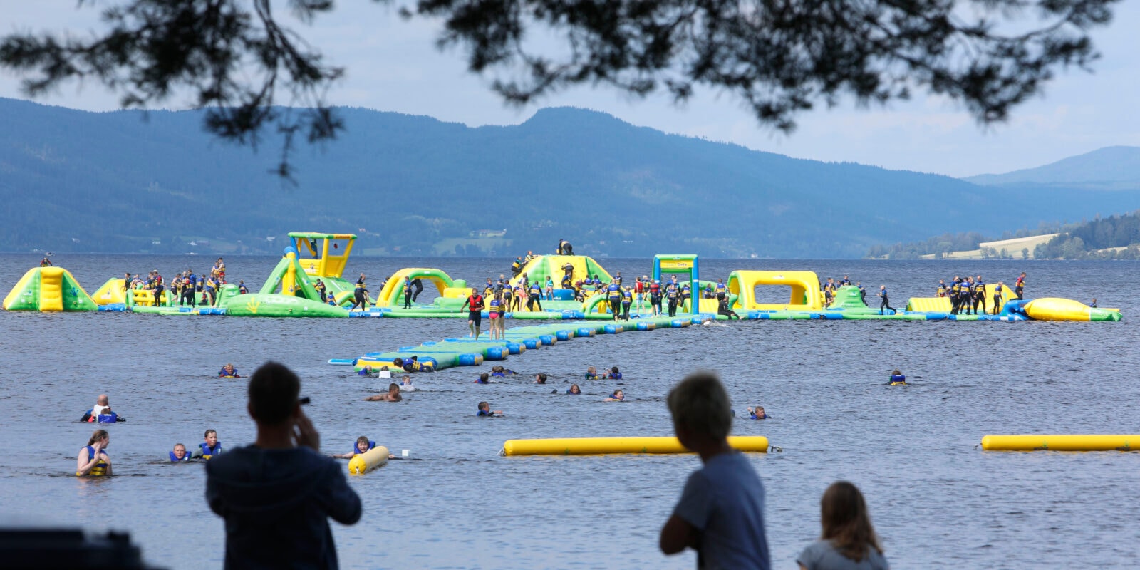 Randsfjord Badepark ved Thorbjørnrud Hotell