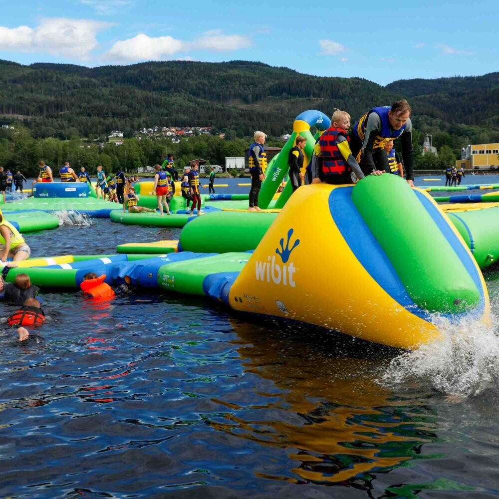 Randsfjord Badepark ved Historiske Thorbjørnrud Hotell i jevnaker Buskerud