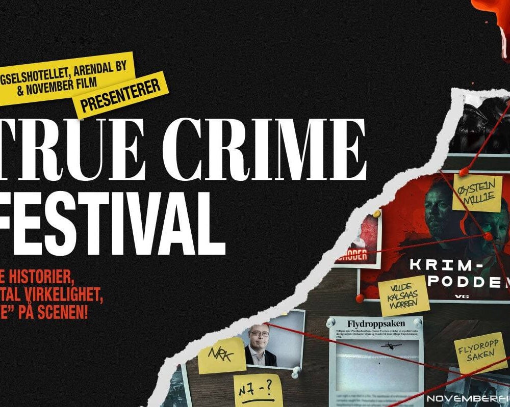 True crime festivalen 2024 i Arendal