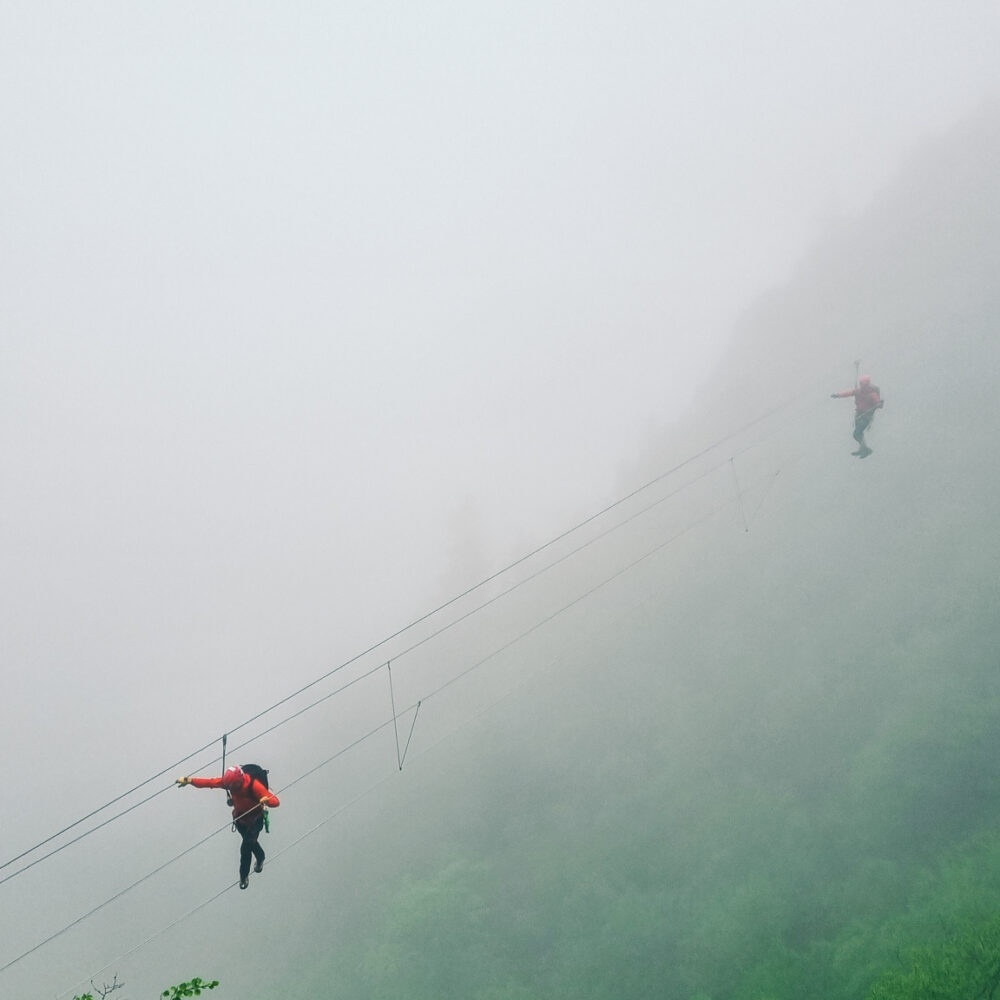 Vestveggen Via Ferrata hos Norsk Tindesenter