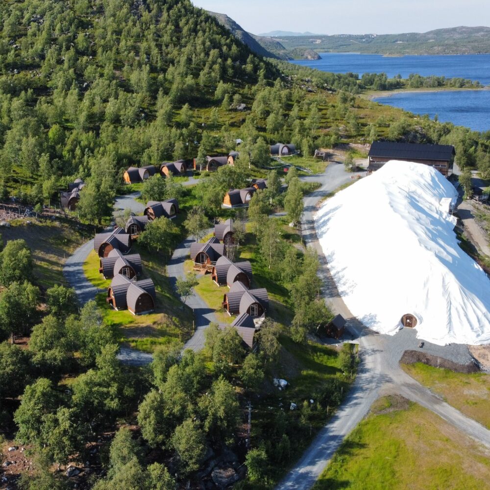 Utsikt av Snowhotel Kirkenes