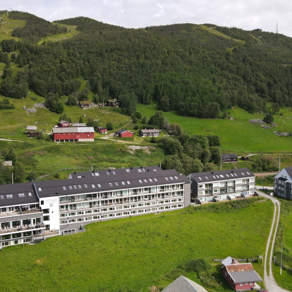 Ustedalen Hotell & Resort fra luften