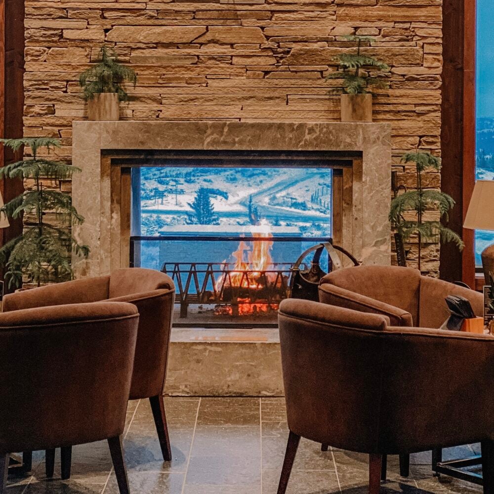 Peis i restauranten på Pellestova Hotell Hafjell