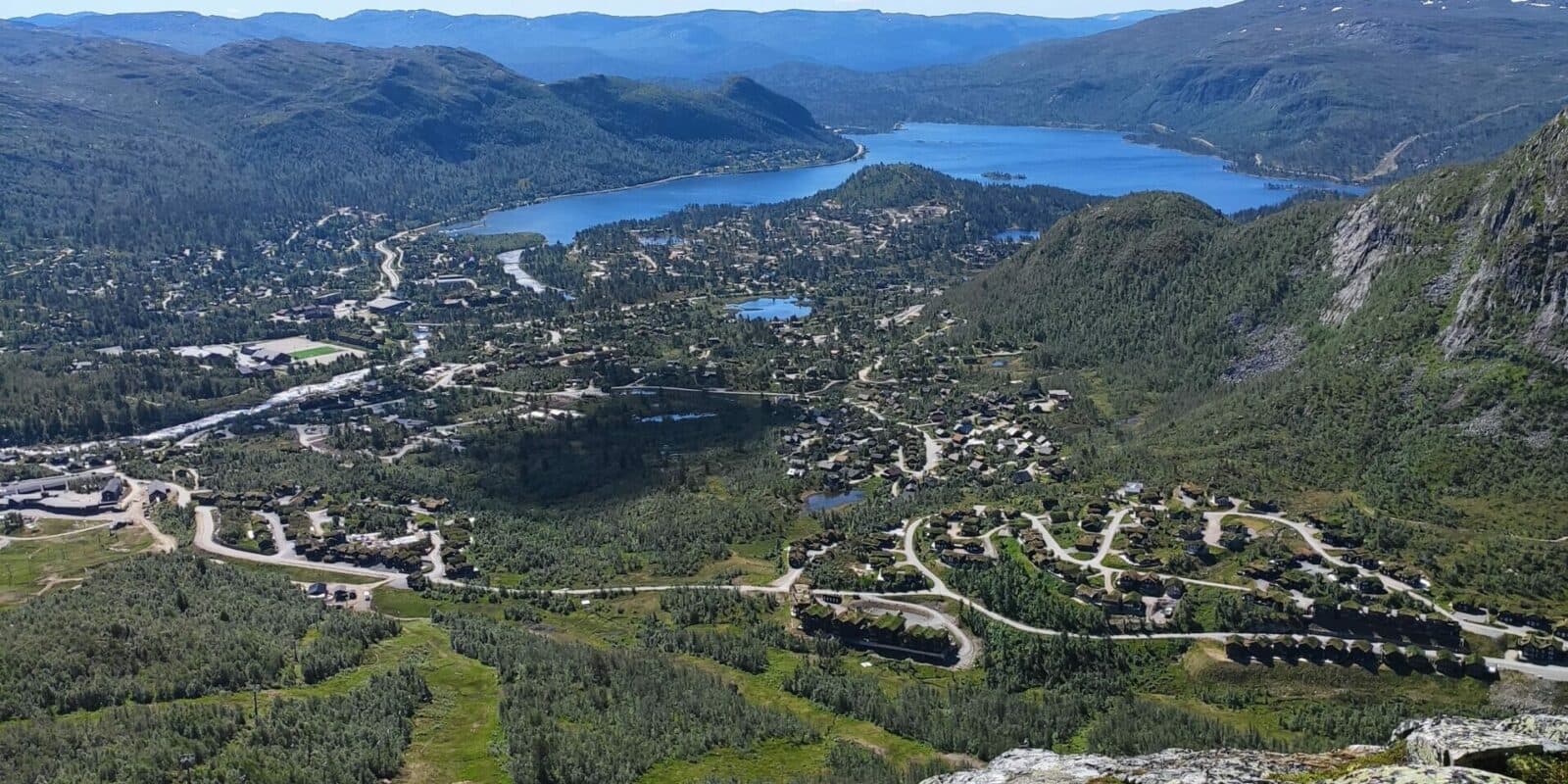 Utsikt på Hovden. Setesdal