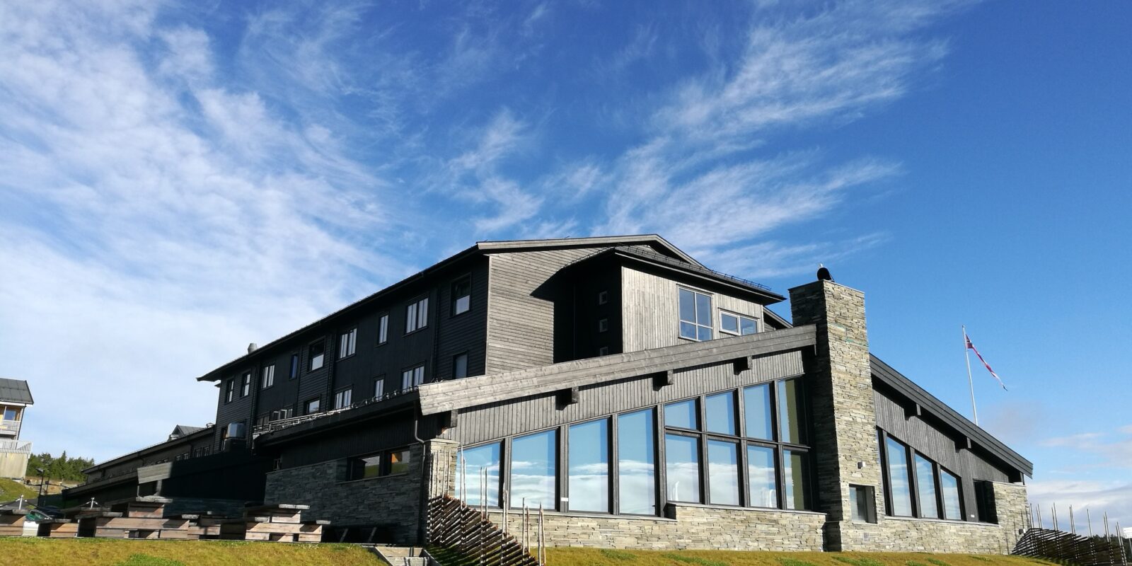 Pellestova Hotell Hafjell fasade sommer