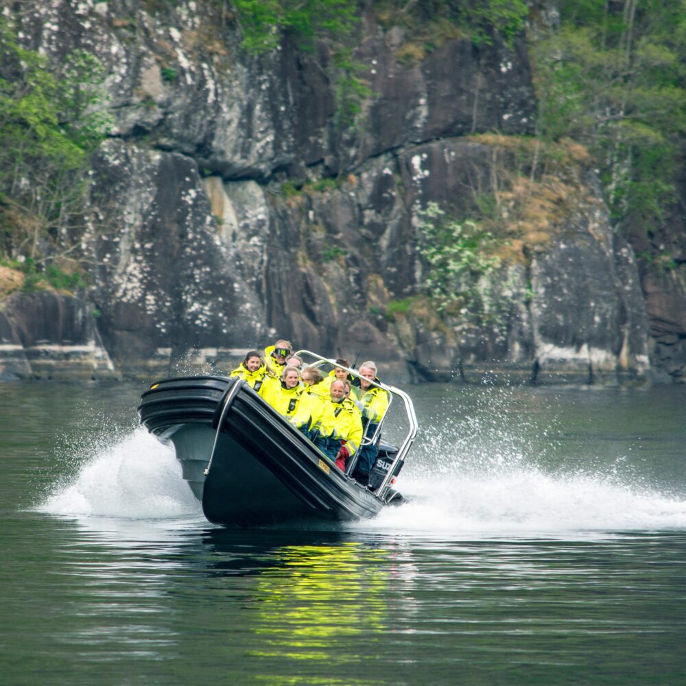 På ut i fjorden med Norheimsund RIB Seafari