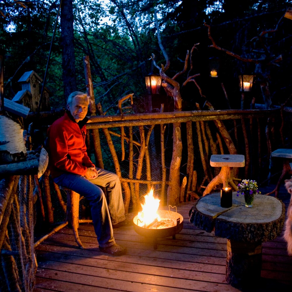 Bålpanne ved Lerkhytta