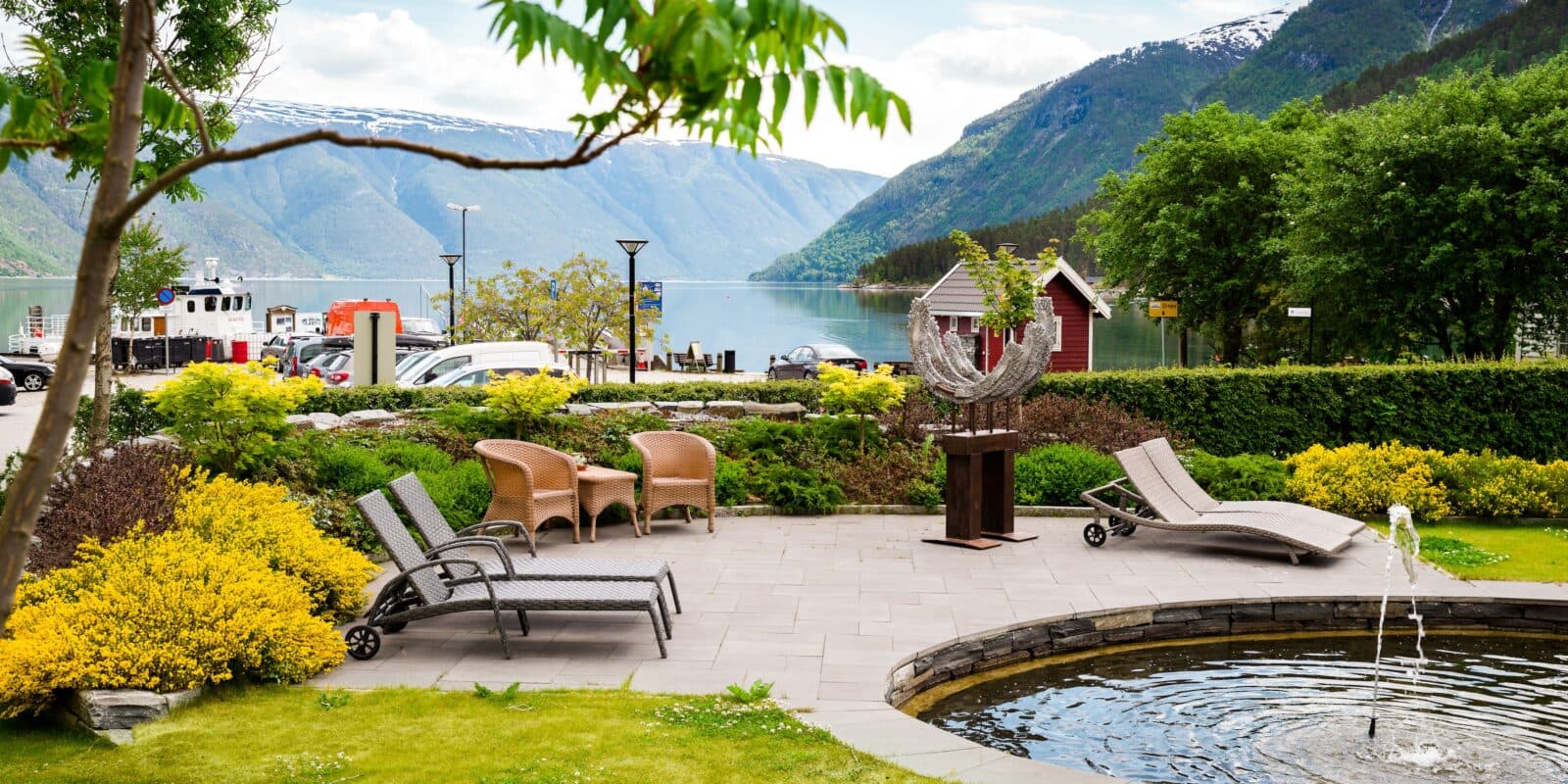 Utsikt Walaker hotel