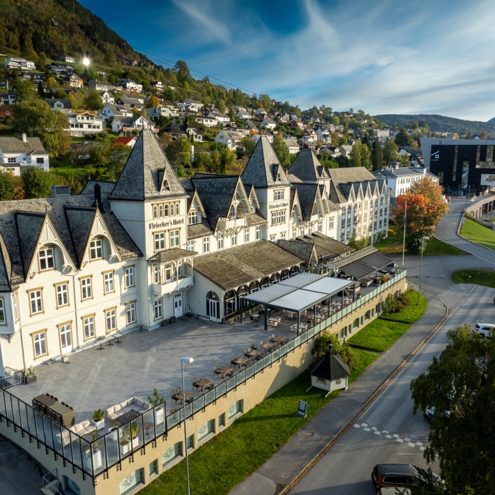 Fleischer’s Hotel på Voss partner av Tilbring med rabattkode ekstremsport historisk hotell på Vestland