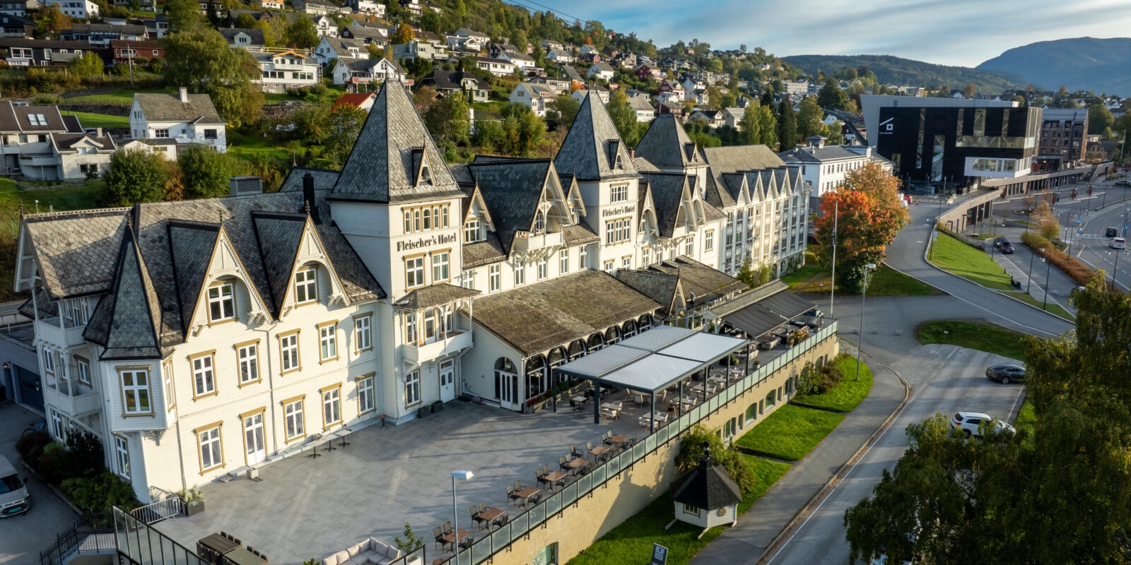 Fleischer’s Hotel på Voss partner av Tilbring med rabattkode ekstremsport historisk hotell på Vestland
