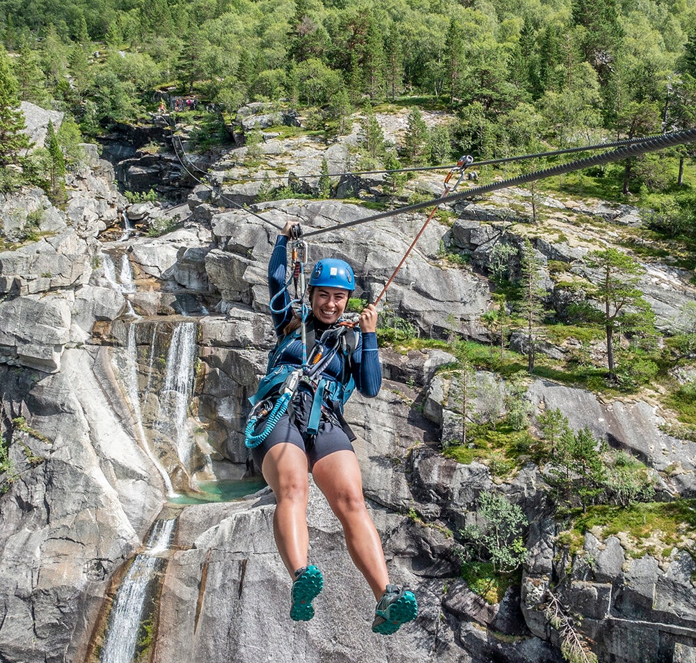 Zipline Trolltunga med Trolltunga Active