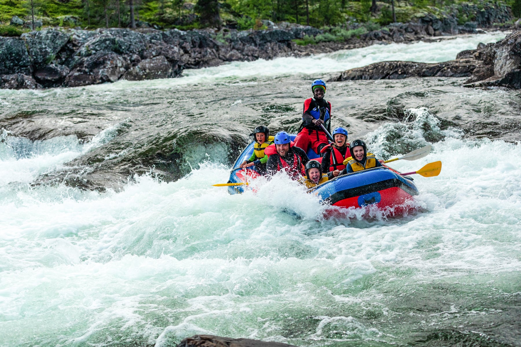 Serious FUN Dagali - Rafting - Familie