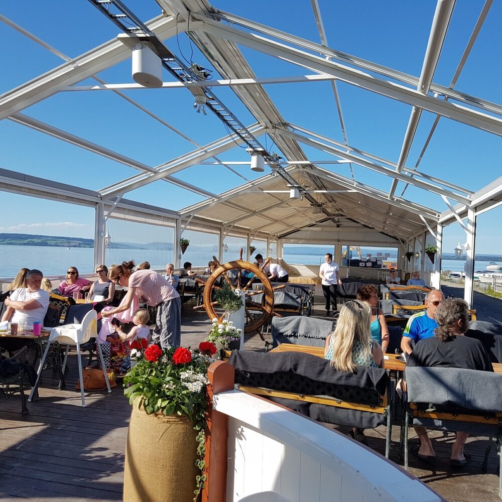 Evjua Strandpark - panoramahyttene