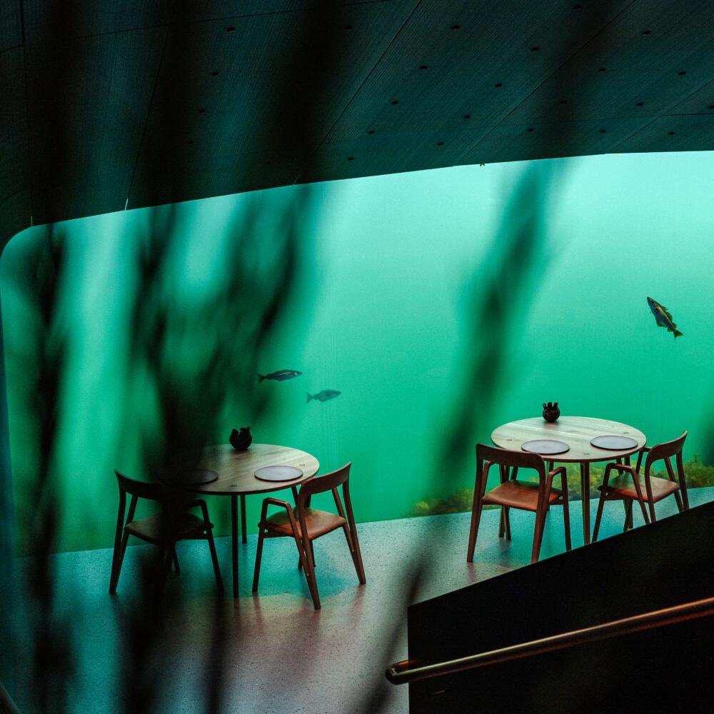Under restaurant