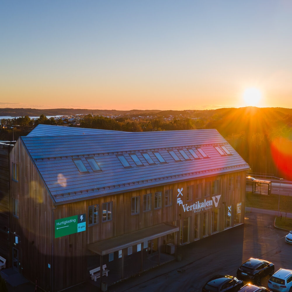 Vertikalen Hotell & Spiseri i Lillesand partner av Tilbring i Agder