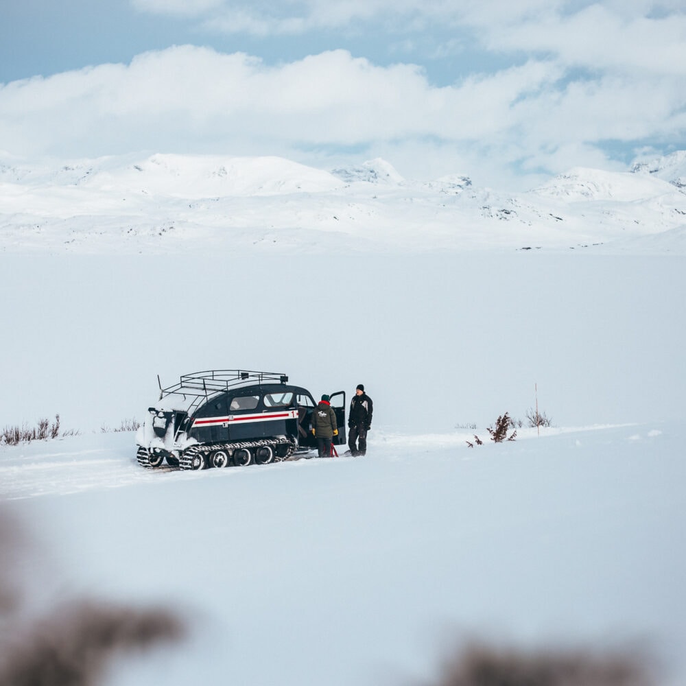 Beltebil med Jotunheimen Travel