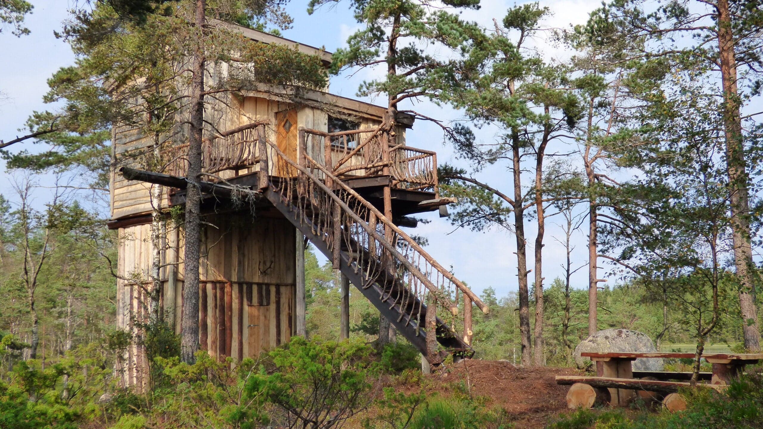 Glamping og tretopphytter