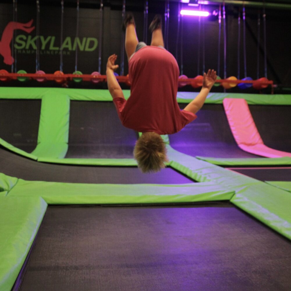 Skyland Brotorvet i Telemark partner av Tilbring med rabattkode trampolinepark
