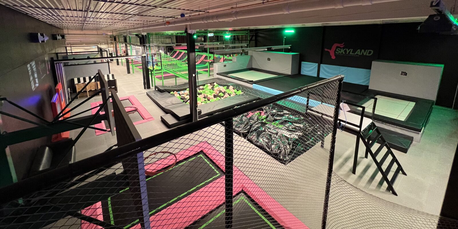 Skyland Brotorvet i Telemark partner av Tilbring med rabattkode trampolinepark