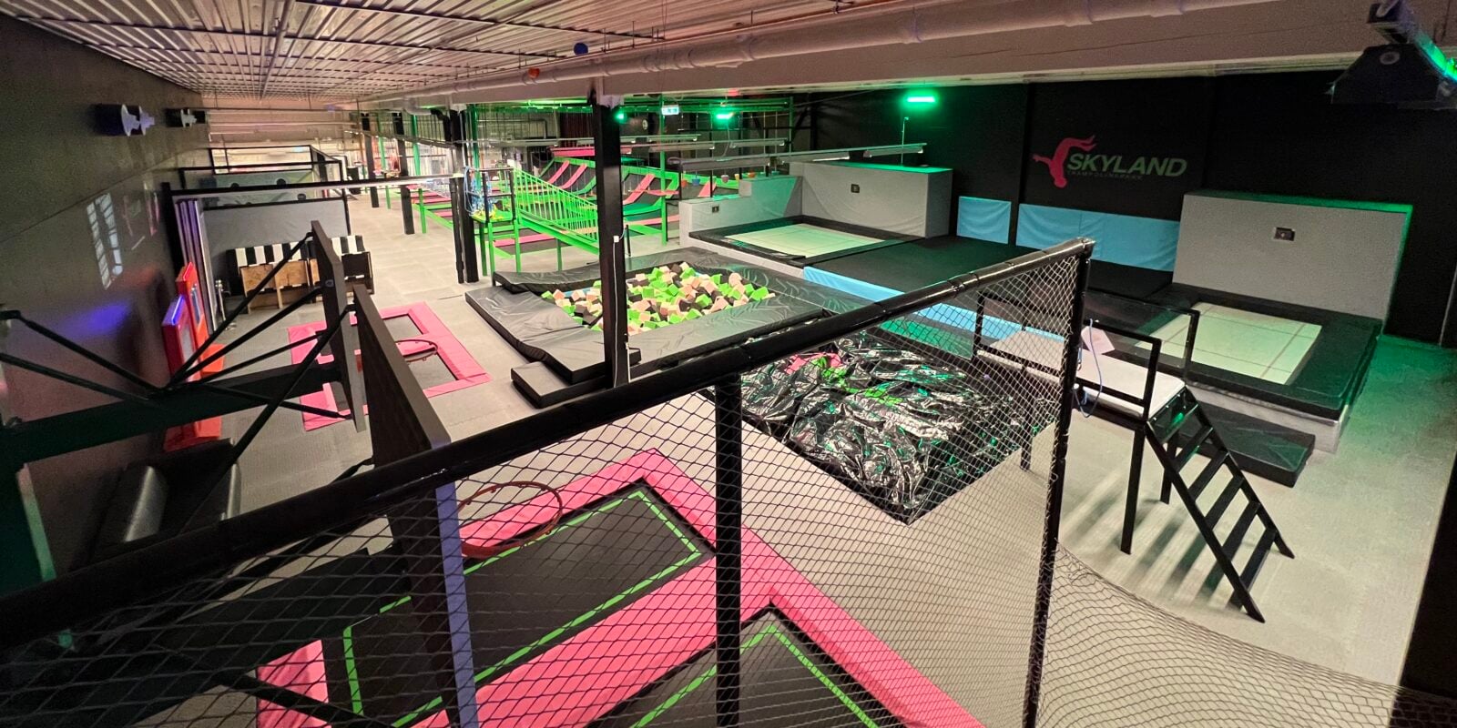 Skyland Brotorvet i Telemark partner av Tilbring med rabattkode trampolinepark