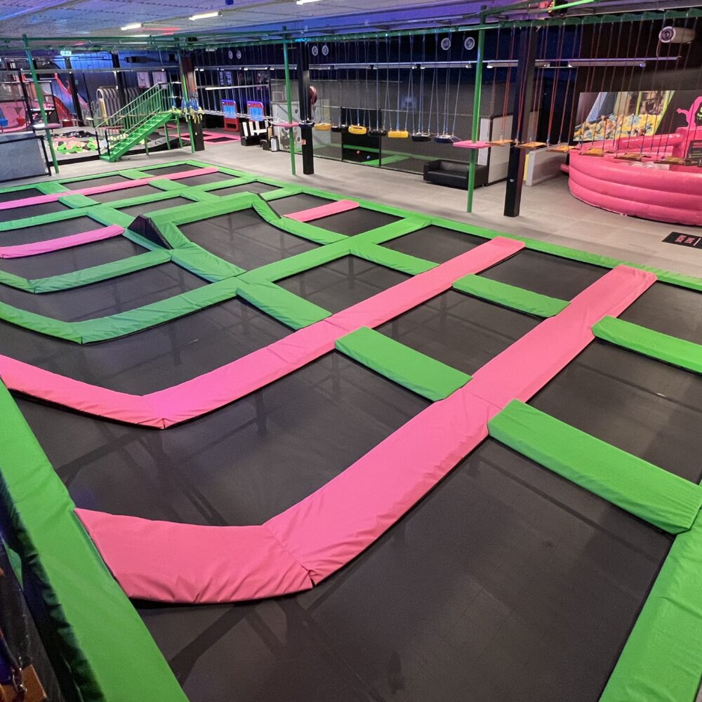 Skyland Brotorvet i Telemark partner av Tilbring med rabattkode trampolinepark