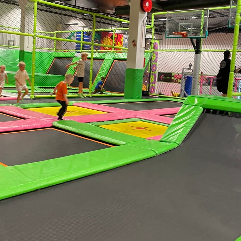 Skyland Jærhagen i Rogaland partner av Tilbring med rabattkode trampolinepark