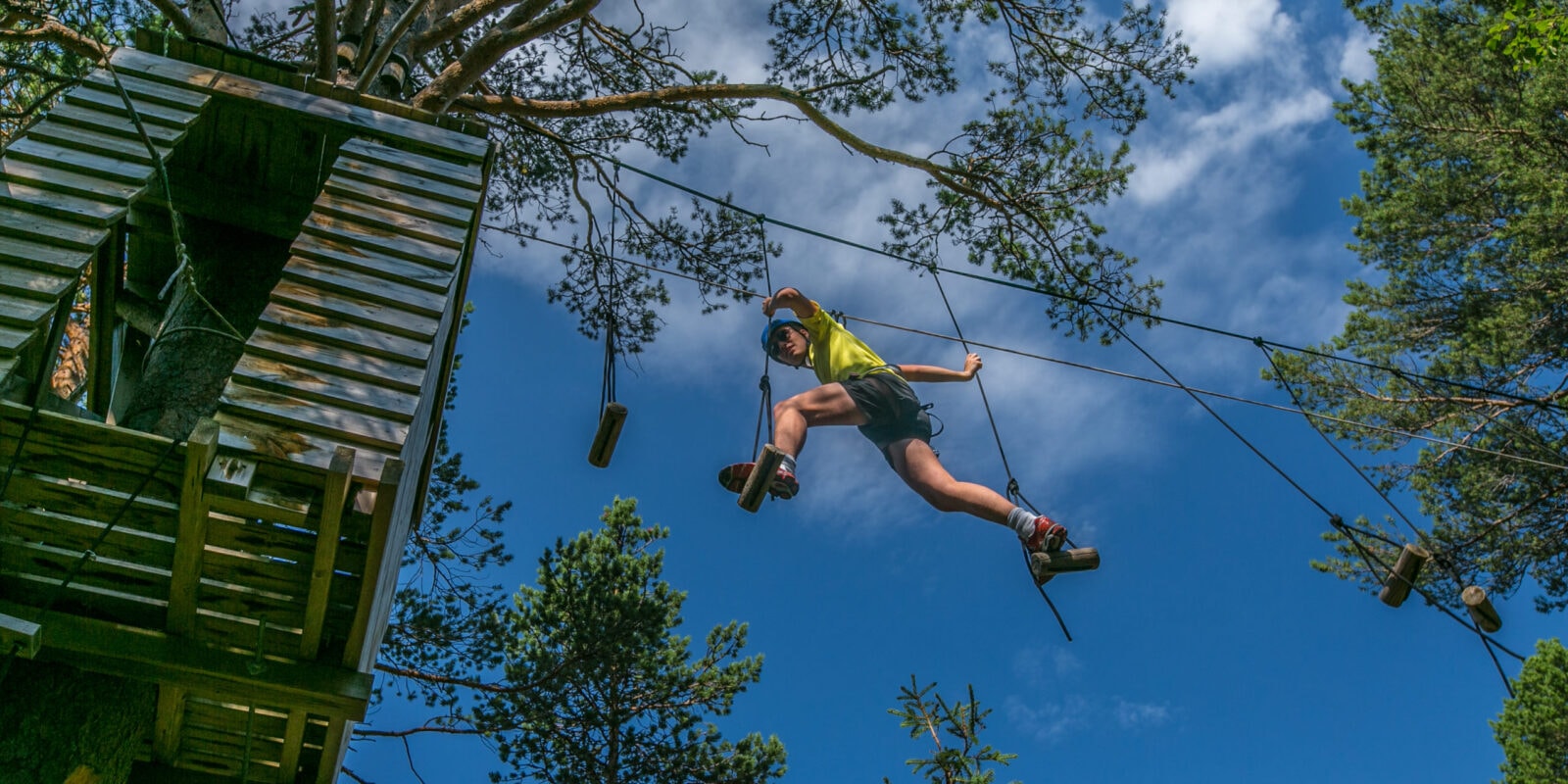 Klatreparken til Beitostølen Aktiv & Skiskole partner av Tilbring på Beitostølen med rabattkode