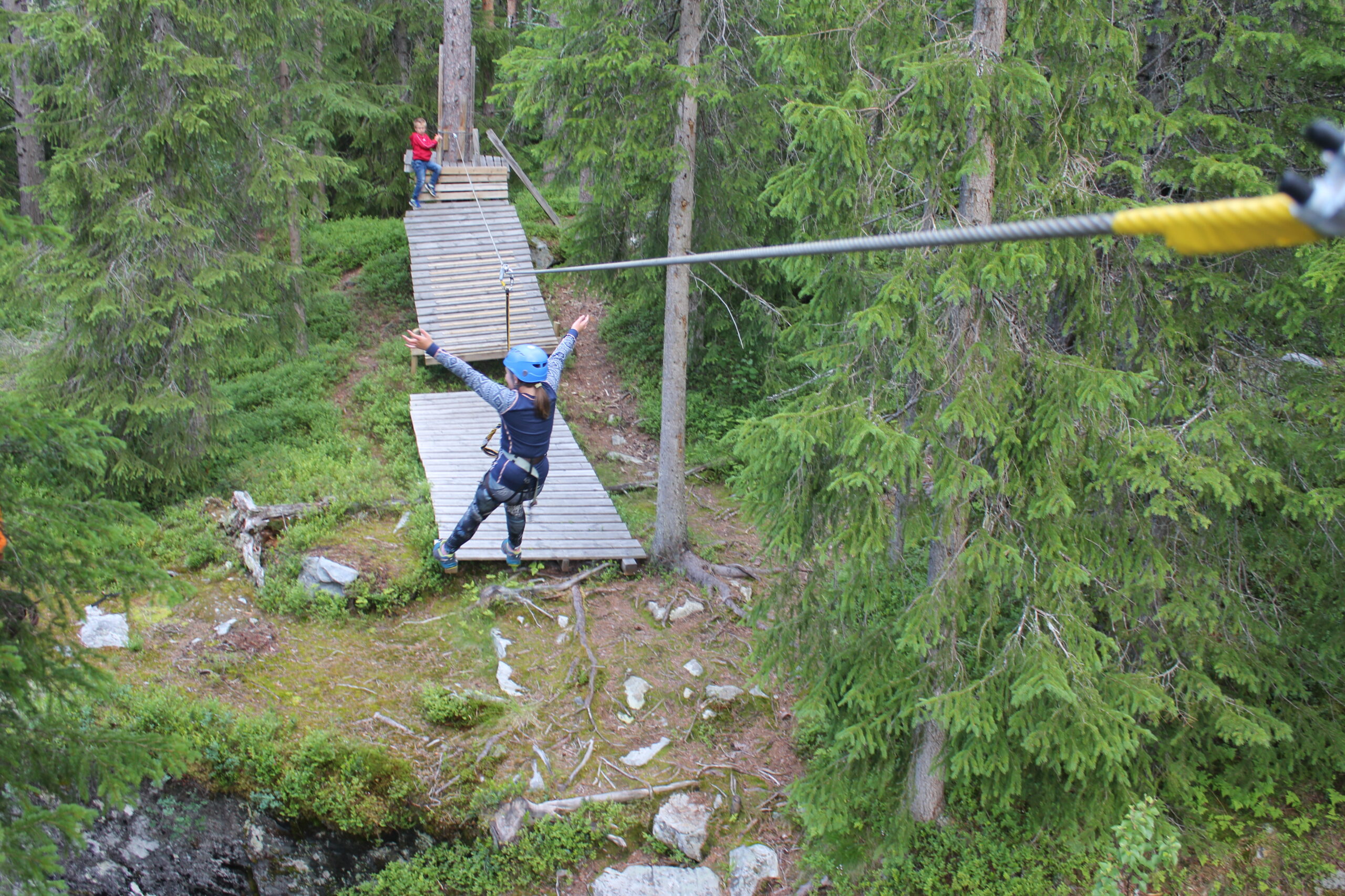Klatreparken til Beitostølen Aktiv & Skiskole partner av Tilbring på Beitostølen med rabattkode