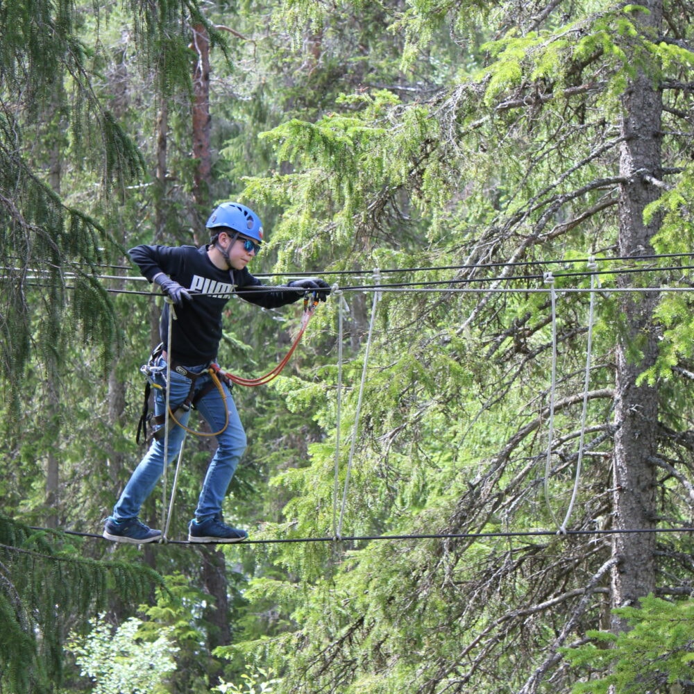 Klatreparken til Beitostølen Aktiv & Skiskole partner av Tilbring på Beitostølen med rabattkode