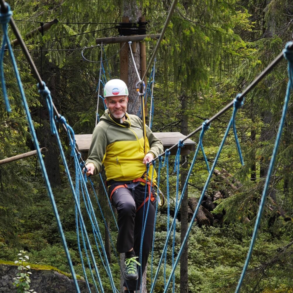 Klatreparken til Beitostølen Aktiv & Skiskole partner av Tilbring på Beitostølen med rabattkode