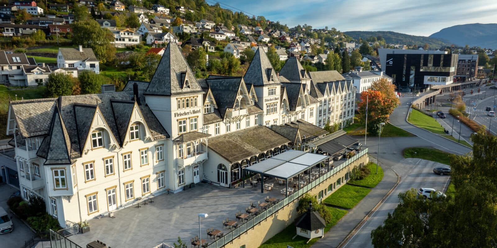 Fleischer’s Hotel på Voss partner av Tilbring med rabattkode ekstremsport historisk hotell på Vestland