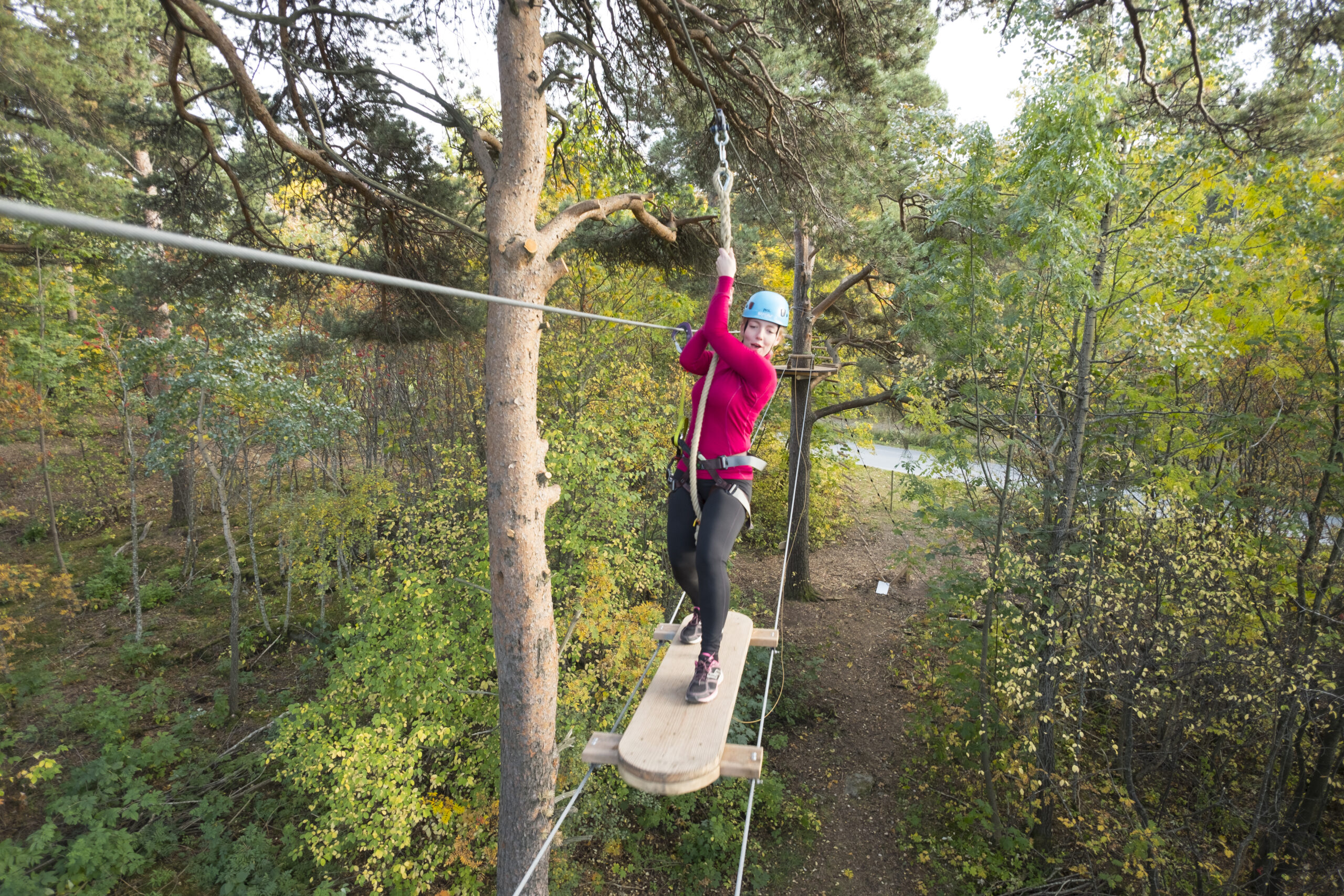 Høyt & Lavt Trondheim klatrepark i Trøndelag perfekt for barnefamilier og alle aldre partner av Tilbring med rabattkode