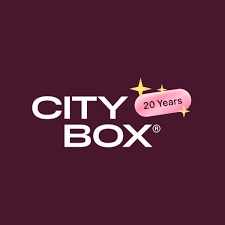 Citybox 20 år logo partner av Tilbring med rabattkode ofte billigst
