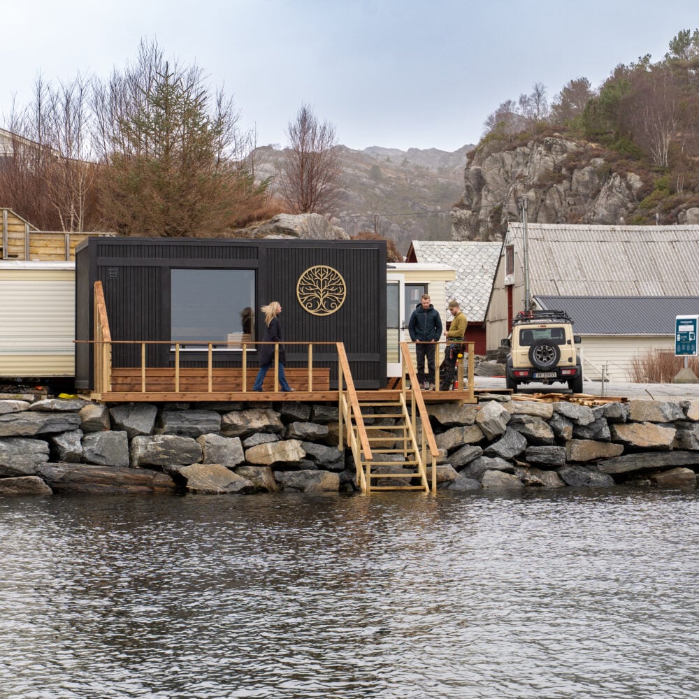 Haganes Sauna som er en del av Vestfjord Sauna, partner av Tilbring med rabattkode som gir 10% rabatt. Ofte billigst