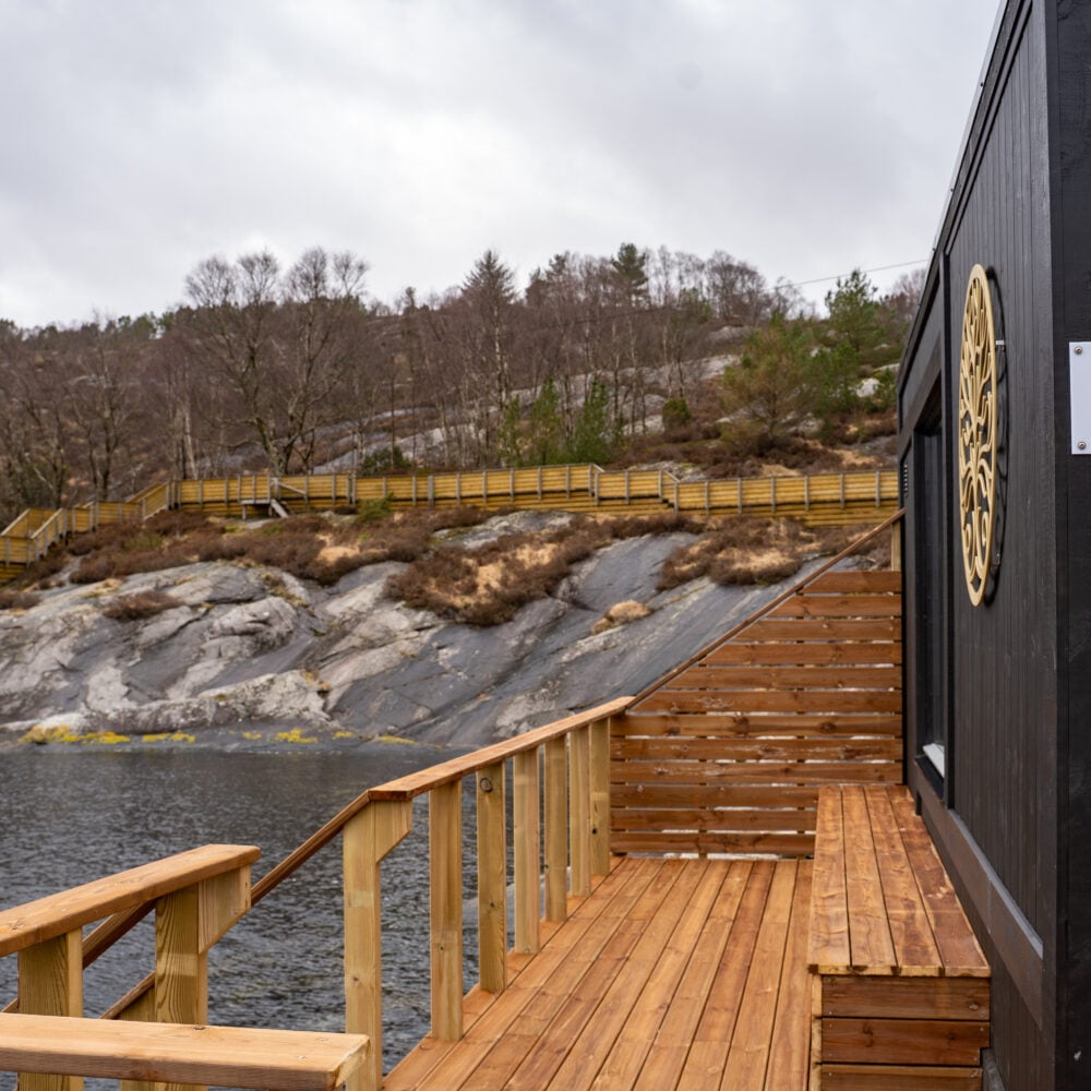 Haganes Sauna som er en del av Vestfjord Sauna, partner av Tilbring med rabattkode som gir 10% rabatt. Ofte billigst