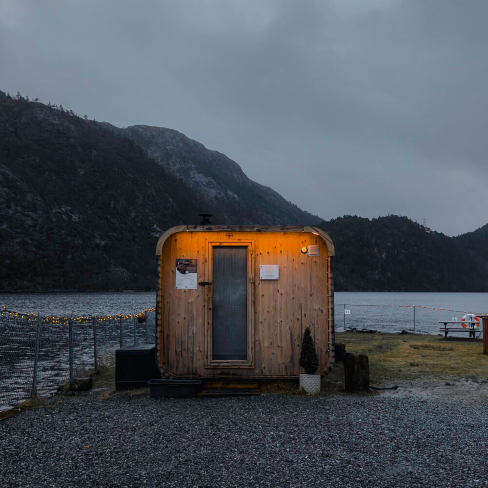 Grimen Sauna som er en del av Vestfjord Sauna, partner av Tilbring med rabattkode som gir 10% rabatt. Ofte billigst