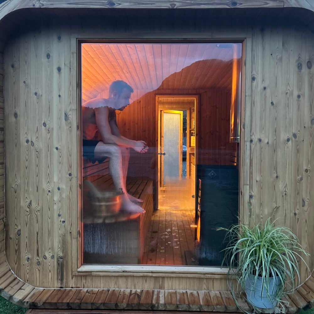 Grimen Sauna som er en del av Vestfjord Sauna, partner av Tilbring med rabattkode som gir 10% rabatt. Ofte billigst