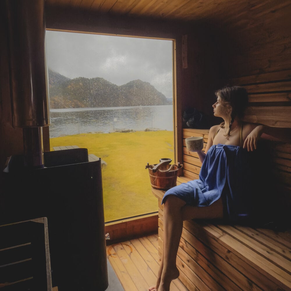 Grimen Sauna som er en del av Vestfjord Sauna, partner av Tilbring med rabattkode som gir 10% rabatt. Ofte billigst