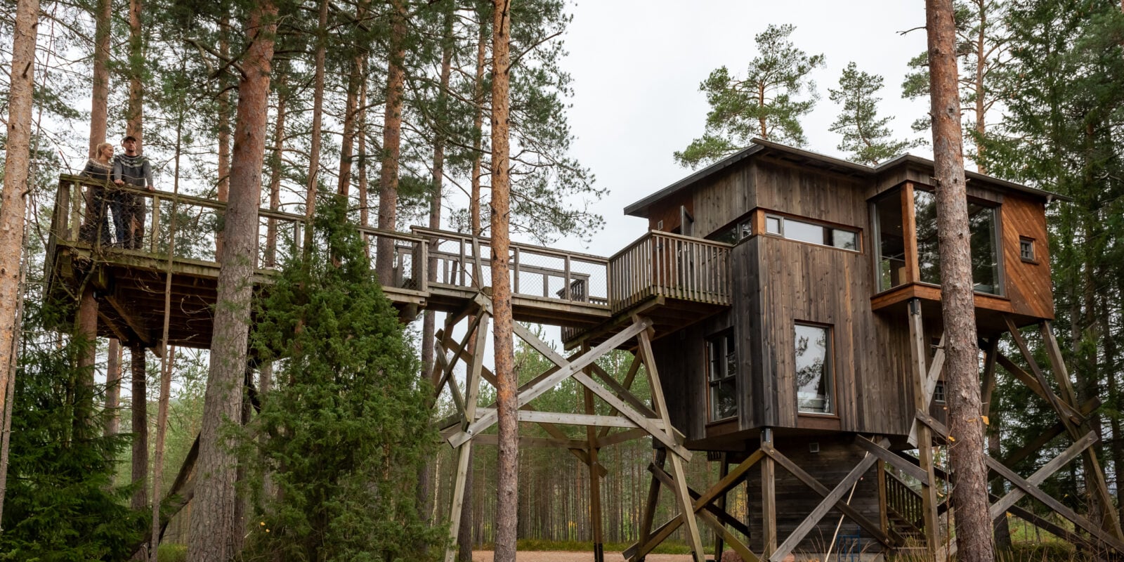 Kråkeslottet som er en del av Trehyttene Gjerstad i Agder, partner av Tilbring med rabattkode. Ofte rimeligst