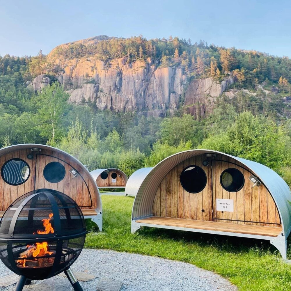 Hikers Camp Preikestolen del av Preikestolen Basecamp partner av Tilbring i Rogaland med rabattkode Tilbring ofte rimeligst pris